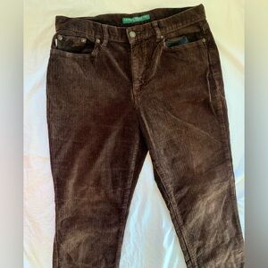 Ralph Lauren corduroy pants sz 10 petite
